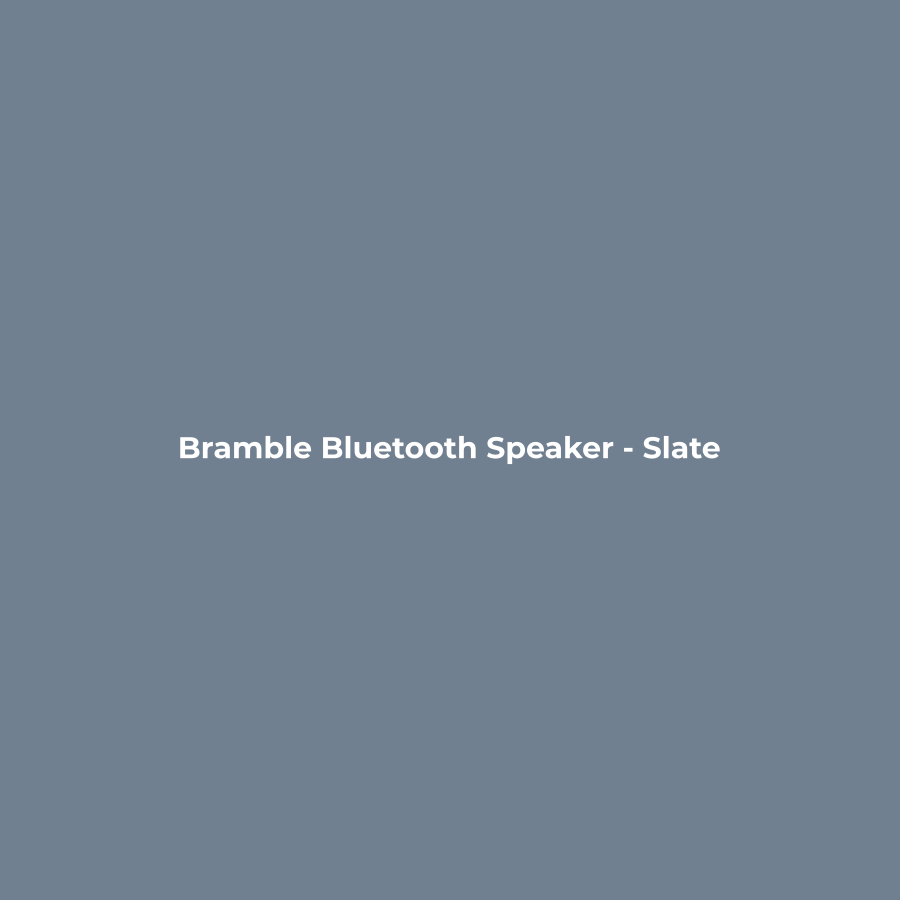 Bramble Bluetooth Speaker